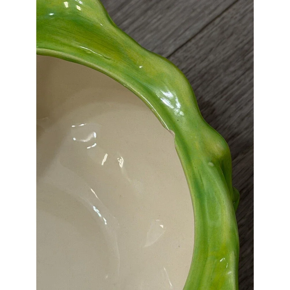 Vintage Holland Mold Bake & Serve Cabbage Tureen with Lid  (Chipped)